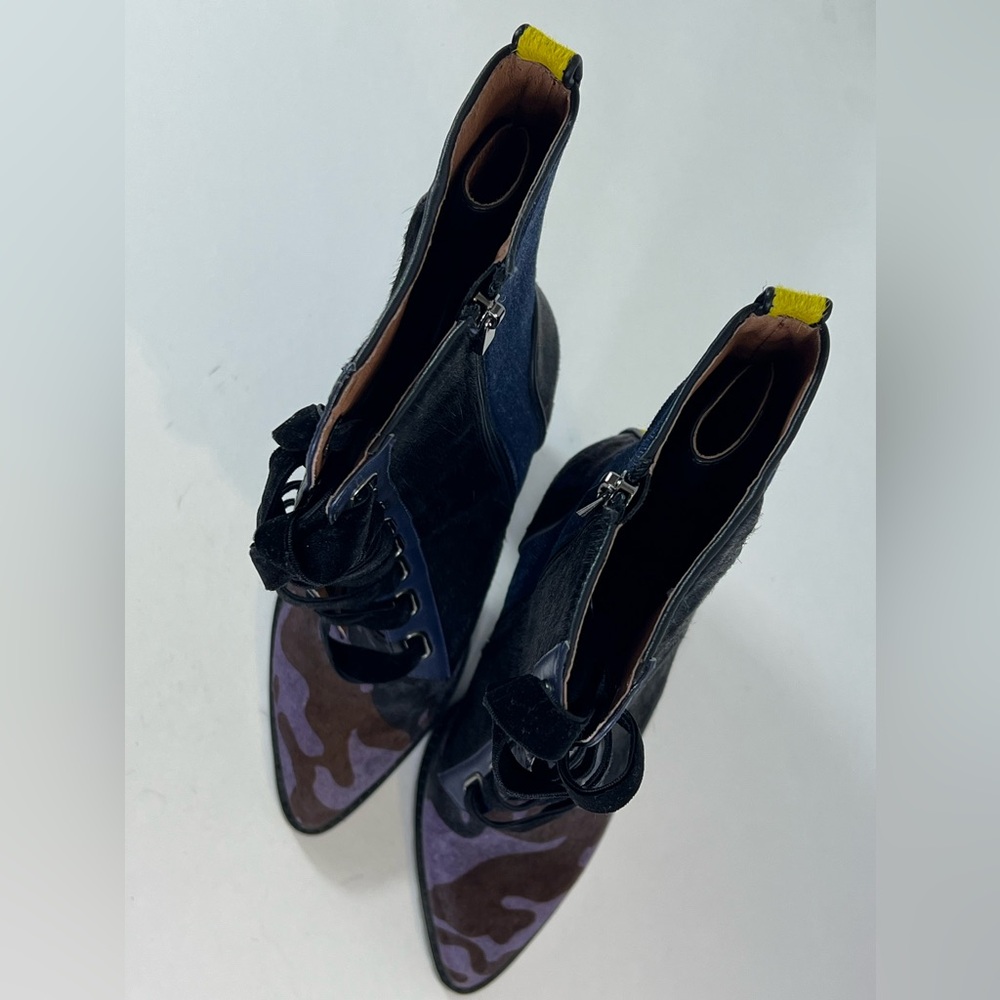 I AM JENNIFER LE Major Mid Calf Boots Size:8/8.5 39(IT) EUC Worn Once - NO BOX - Picture 6 of 16